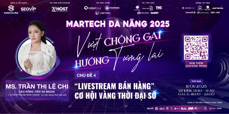 ThS – MC Lệ Chi – CEO Rồng Tiên Sa Media
