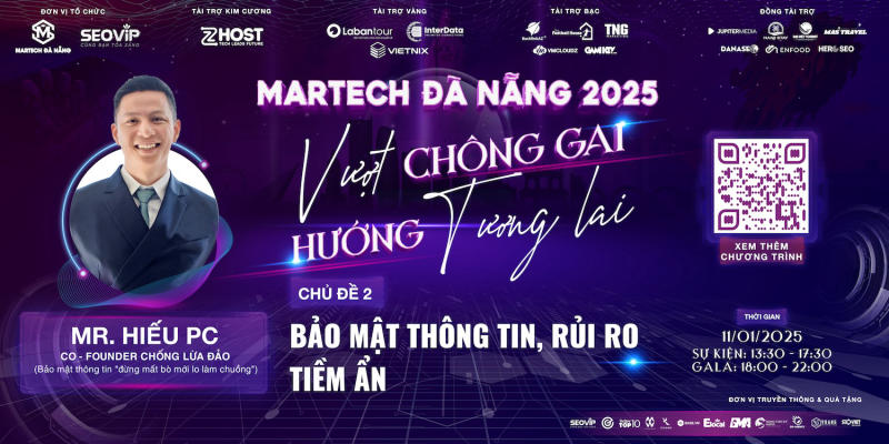 Mr. Ngô Minh Hiếu (Hiếu PC) – Chuyên gia bảo mật, Co-Founder Chống Lừa Đảo